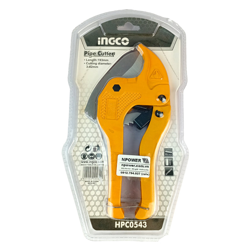 Dao cắt ống nhựa PVC 193mm INGCO HPC0543