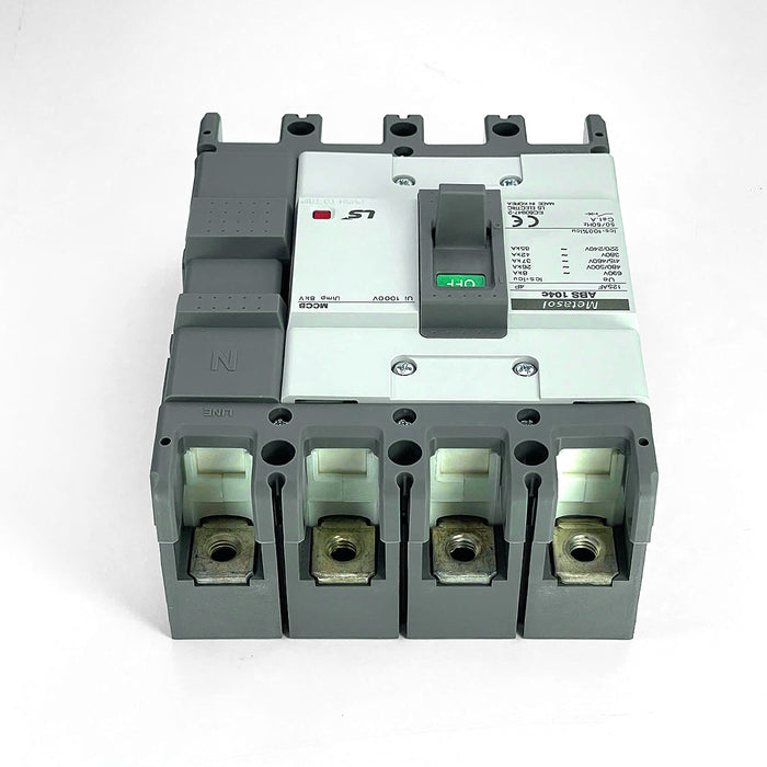 Cầu dao tự động MCCB 4P LS, tải danh định từ 15A ~ 1600A, dòng cắt từ 18kA ~ 75kA