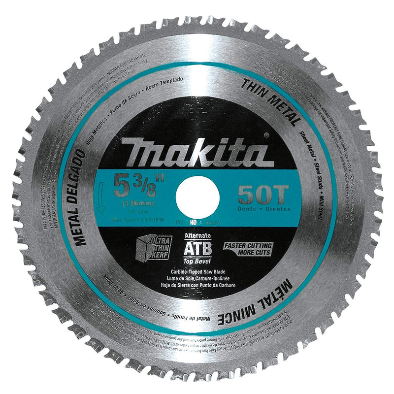 Lưỡi cưa kim loại TCT Makita A-94524 đường kính 136mm, 50 răng kiểu ATB, lỗ cốt 15,88mm