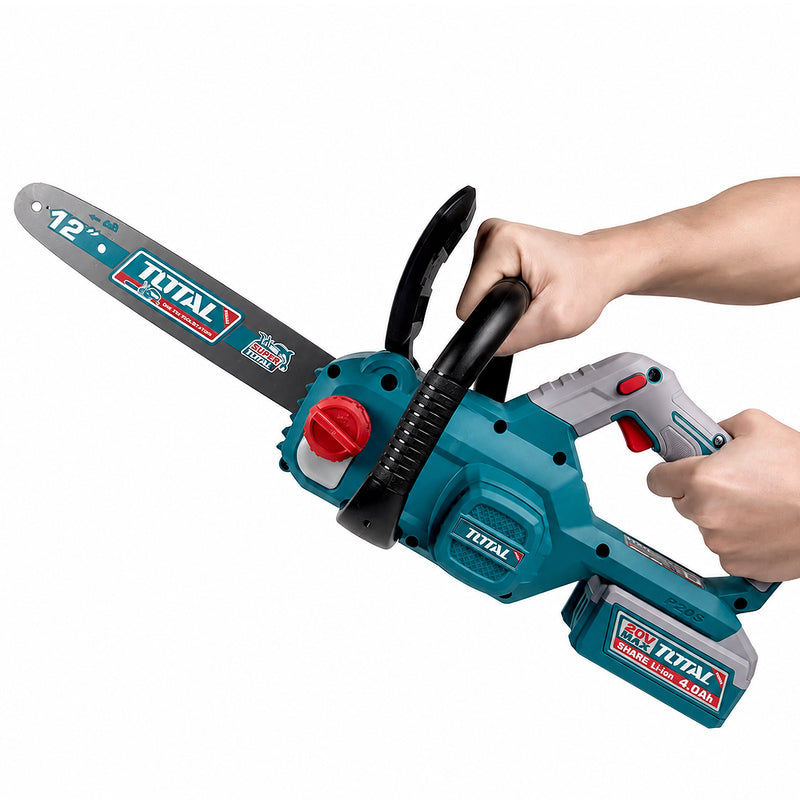 Máy cưa xích Total TGSLI201262 dùng Pin 20V, chiều dài lam 300mm