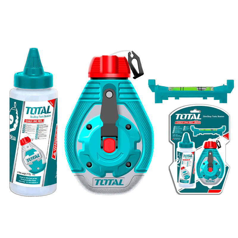 Bộ dây bật mực, kèm thước thủy Total THT666301