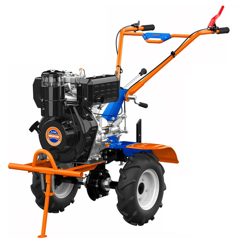 Máy xới đất dùng dầu diesel Wadfow WTL3A100 công suất 5.2Hp, phạm vi xới 510mm - 1000mm