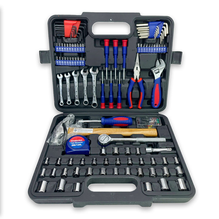 Bộ đồ nghề sửa chữa nhà 165 món đựng trong vali nhựa Workpro WP009042