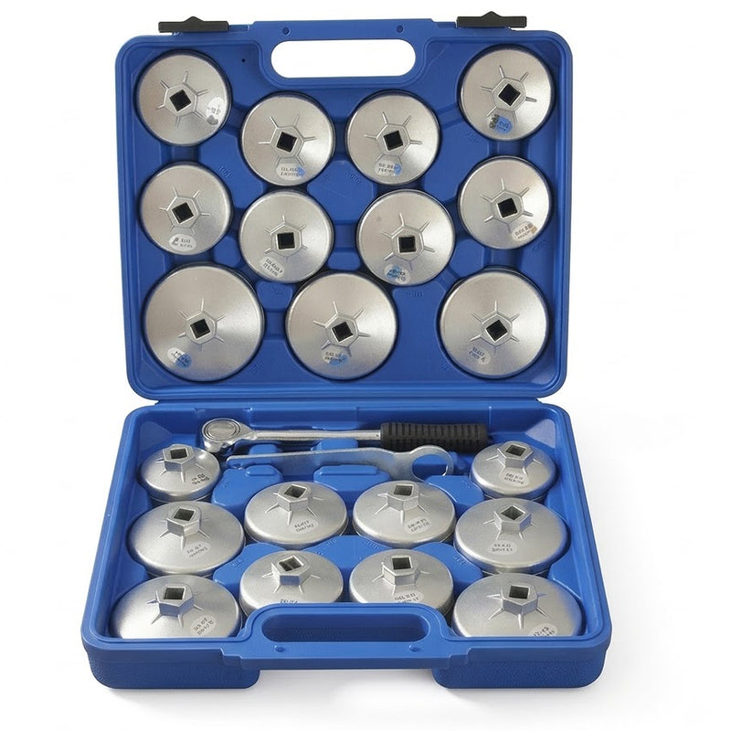 Bộ cảo chén tháo lọc dầu cốt 1/2 inch, 23 chi tiết Workpro WP204006