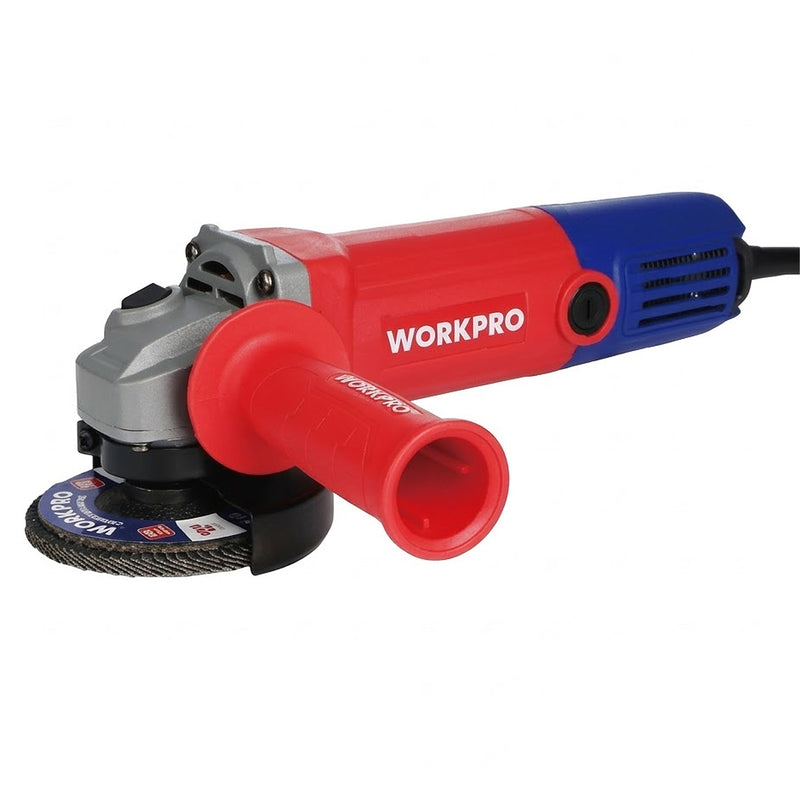 Máy mài góc Workpro WP472032 đường kính lưỡi 100mm, công suất 680W, công tắc đuôi