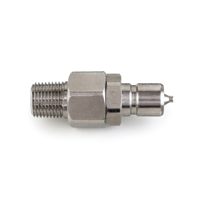 Đấu nối nhanh Compact Cupla PM-Type (Plug) chất liệu đồng và Inox, kiểu kết nối ren ngoài Rc 1/8