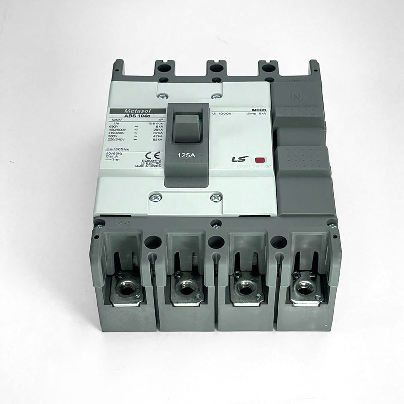 Cầu dao tự động MCCB 4P LS, tải danh định từ 15A ~ 1600A, dòng cắt từ 18kA ~ 75kA