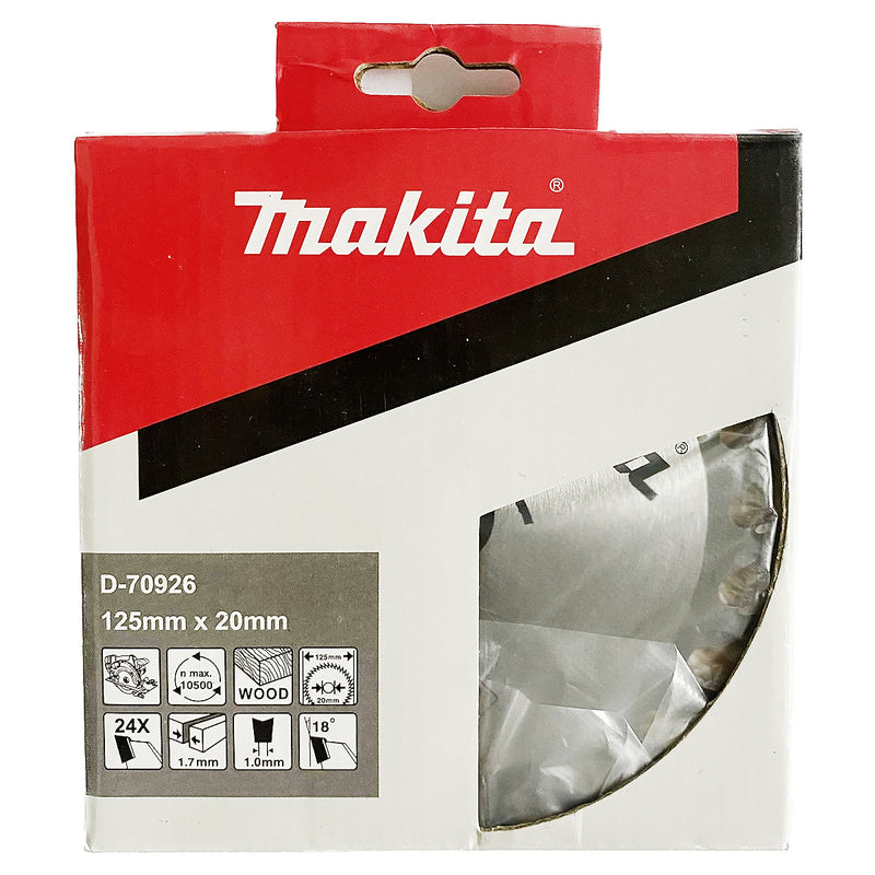 Lưỡi cưa hợp kim 125x24t MAKITA D-70926