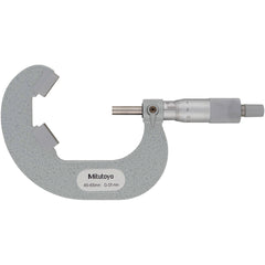 Mã 114-123　Dãy đo 45 - 65 mm　Sai số ±6 µm　Nhọn 108°　Cho lưỡi 5 cạnh (5-Flute)