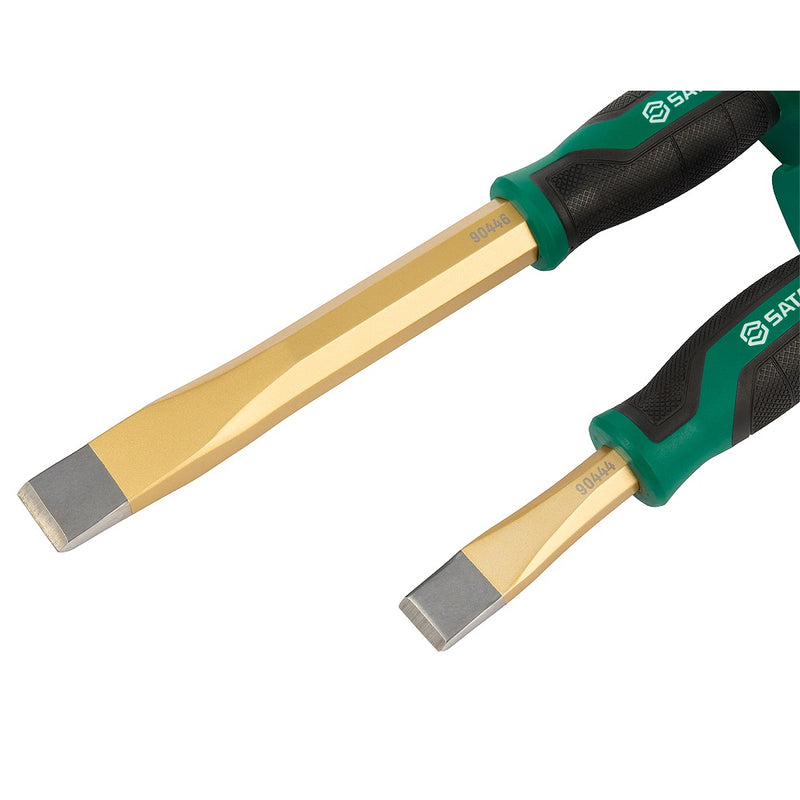 Bộ mũi đục kim loại, đầu dẹp 2 chi tiết SATA 09166
