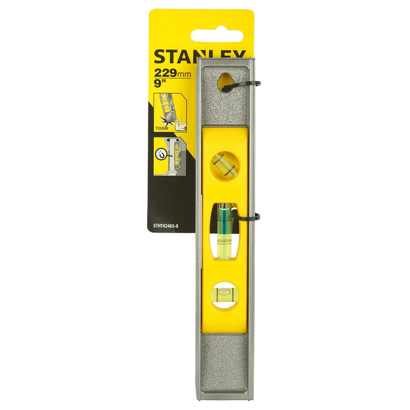 Thước thủy Torpedo thân nhôm Stanley STHT42465-8 chiều dài 230mm