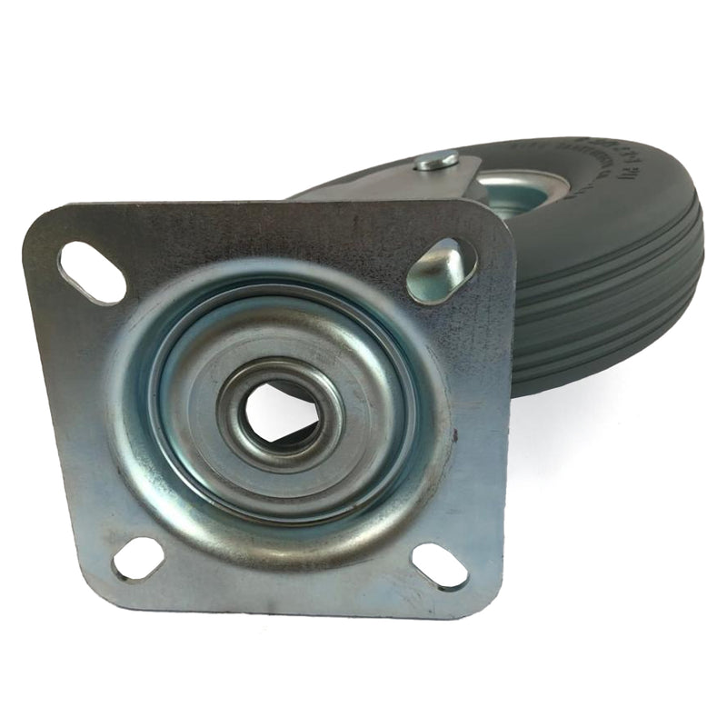 Bánh xe đẩy dùng hơi Ukai HLJ/HFJF-Type có xoay, không khóa bánh, đường kính từ 169mm - 175mm