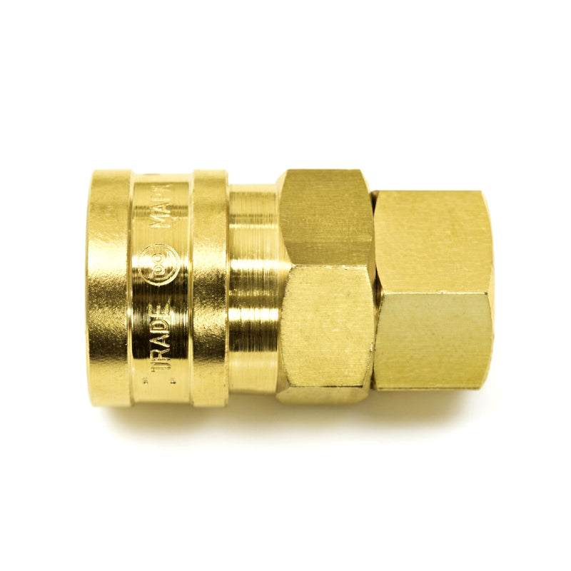 Đầu nối nhanh Hi Cupla Standard SF-Type (Socket) kiểu kết nối ren trong, gioăng chịu nhiệt FKM (Fluoro Rubber)