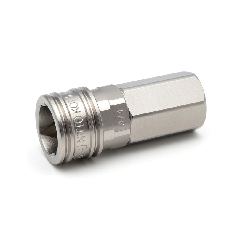 Đầu nối nhanh Compact Cupla SF-Type (Socket) chất liệu đồng và Inox, kiểu kết nối ren trong R 1/8