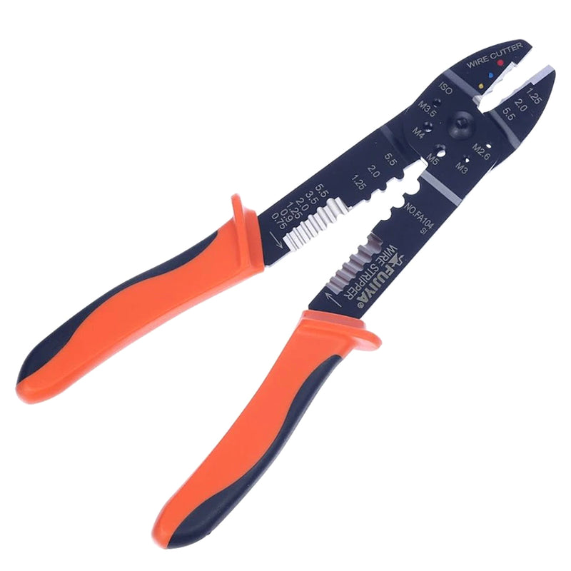 Kìm tuốt dây và bấm đầu cose đa năng Fujiya FA Series kích thước 240mm