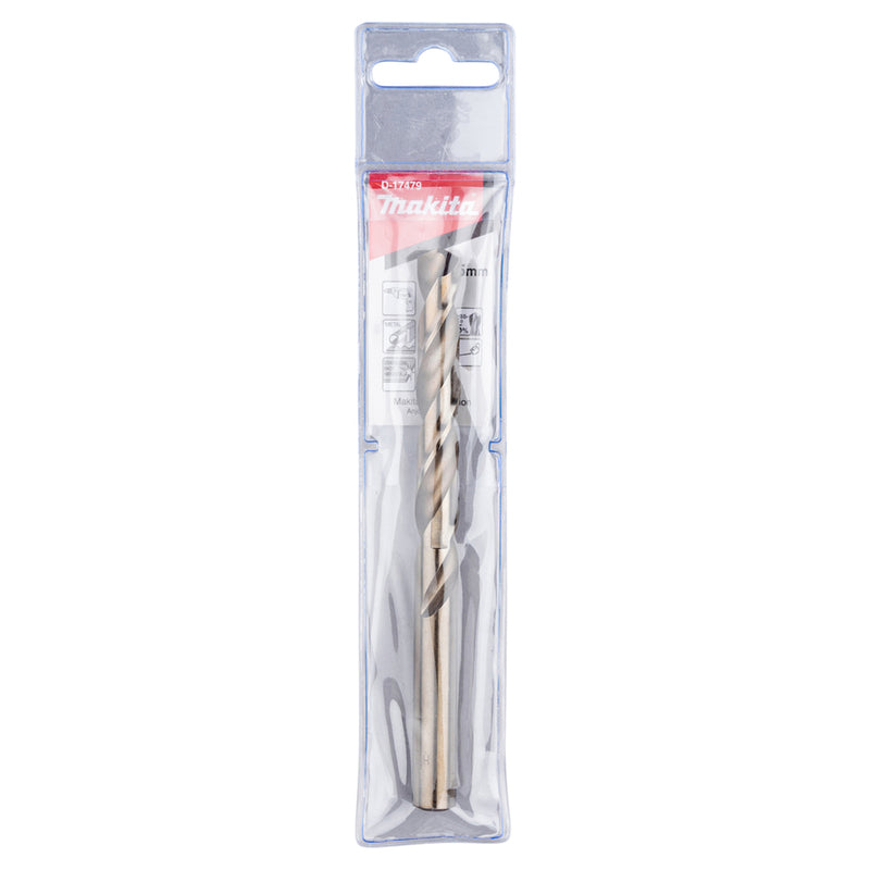 Mũi khoan Inox HSS-Co 5% Makita, đuôi tròn, kích thước từ 1.5mm - 13mm