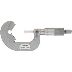 Mã 114-122　Dãy đo 25 - 45 mm　Sai số ±5 µm　Nhọn 108°　Cho lưỡi 5 cạnh (5-Flute)