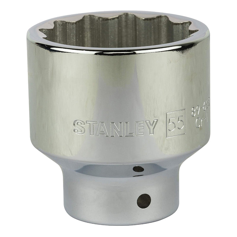 Đầu tuýp 12 cạnh, cốt 3/4 inch Stanley kích thước từ 19mm - 55mm