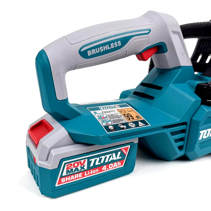 Máy cưa xích Total TGSLI201262 dùng Pin 20V, chiều dài lam 300mm