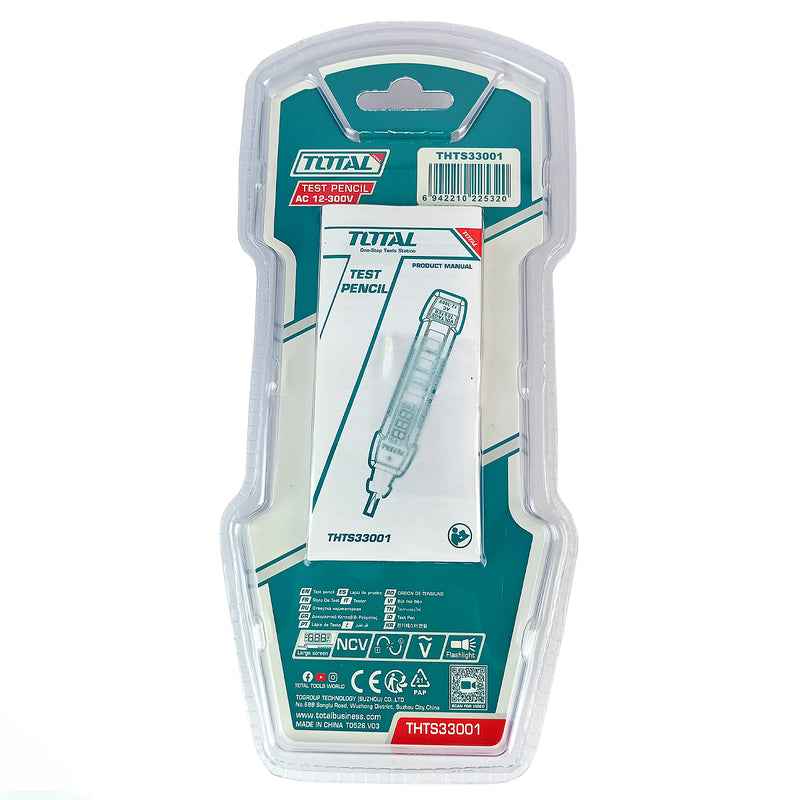 Bút thử điện kỹ thuật số AC 300V Total THTS33001