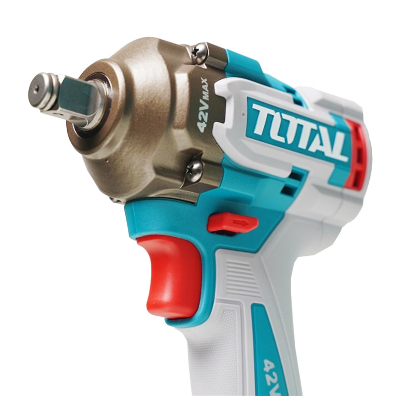 Máy siết bu lông Total TIWLI42461 dùng Pin 42V, cốt 1/2 inch