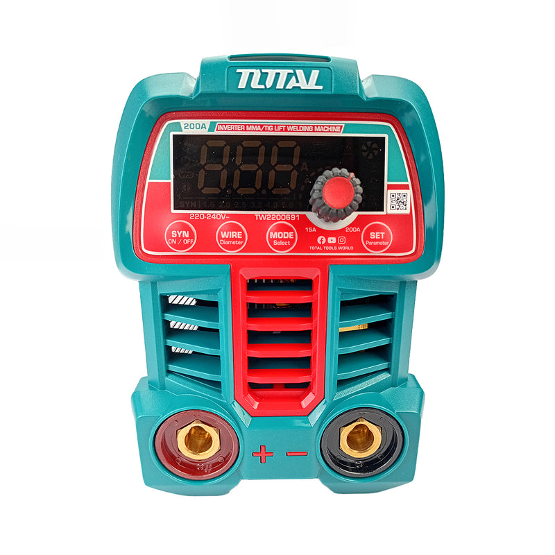 Máy hàn lift TIG/MMA Inverter 200A/70V TOTAL TW2200691