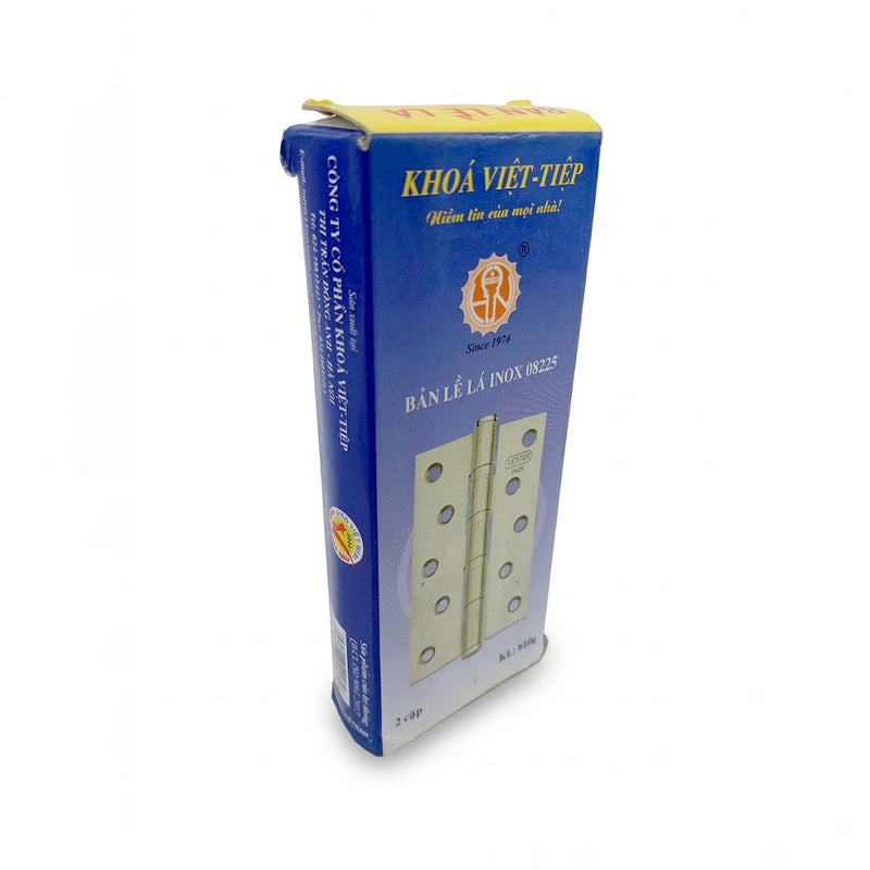 Bản lề lá Việt tiệp vật liệu Inox, dài từ 80mm - 120mm