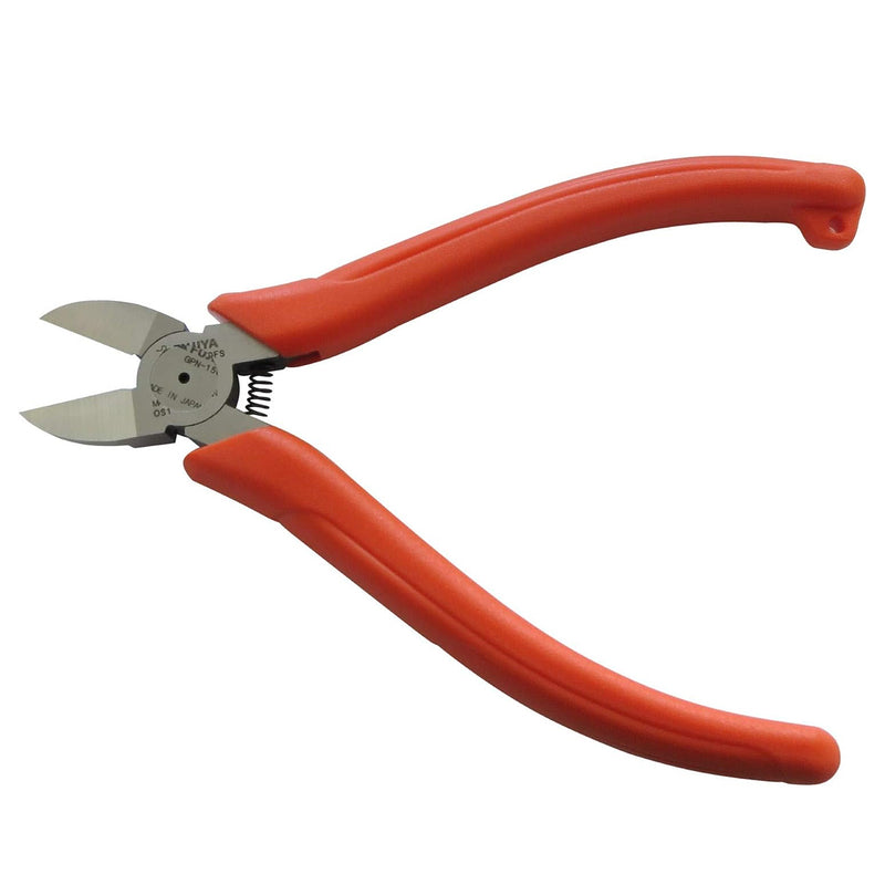 Kìm cắt nhựa, có lò xo trợ lực, lưỡi phẳng (Flush Sharp) Fujiya GPN FS Series kích thước từ 125mm - 150mm
