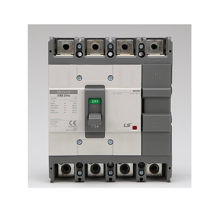 Cầu dao tự động MCCB 4P LS, tải danh định từ 15A ~ 1600A, dòng cắt từ 18kA ~ 75kA