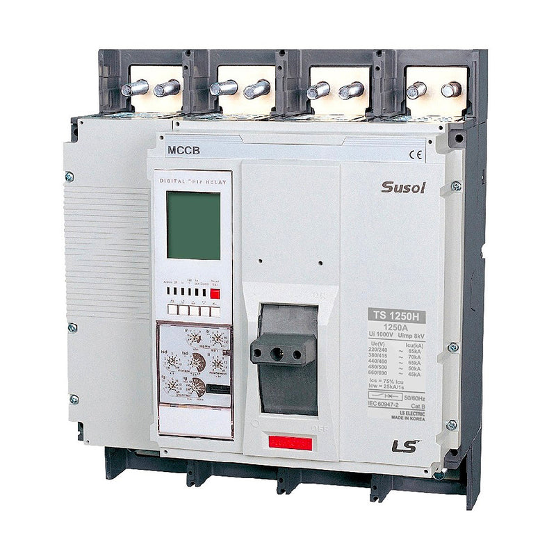 Cầu dao tự động 3P/4P Susol MCCB LS TS Series, tải danh định từ 1000A ~ 1600A, dòng cắt từ 50kA - 150kA