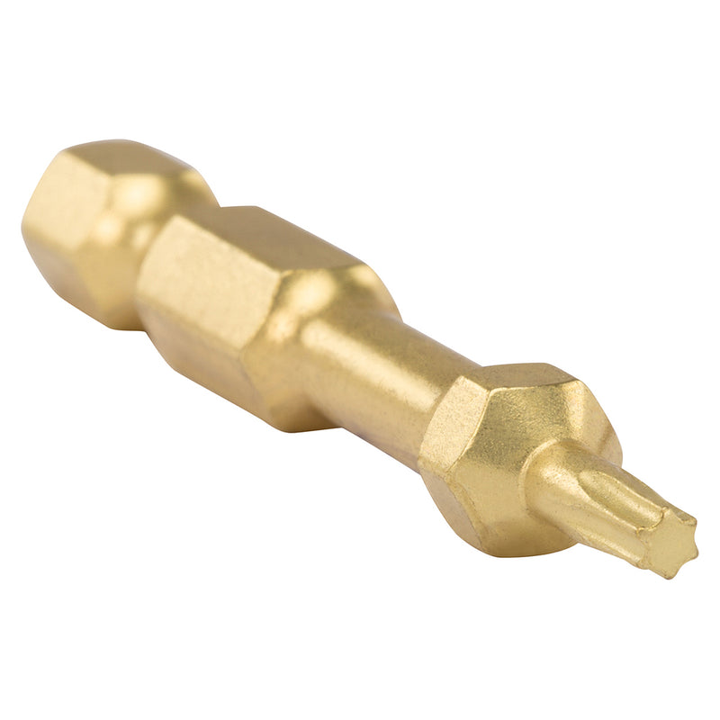 Vĩ 2 mũi vít đầu sao Torsion Impact Gold Makita kích thước từ T10 - T30, chiều dài 50mm, đuôi lục giác 6.35mm (1/4 inch)