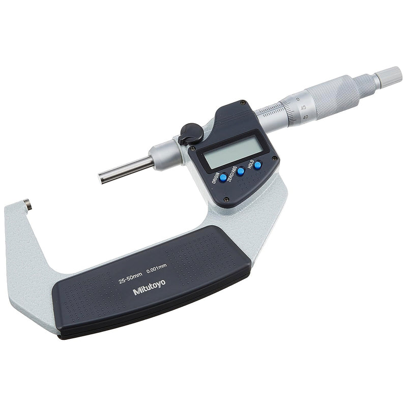 Panme điện tử Mitutoyo Series 406 - Non-rotating Spindle Type Micrometers. Trục đo không xoay, Có cổng SPC xuất dữ liệu