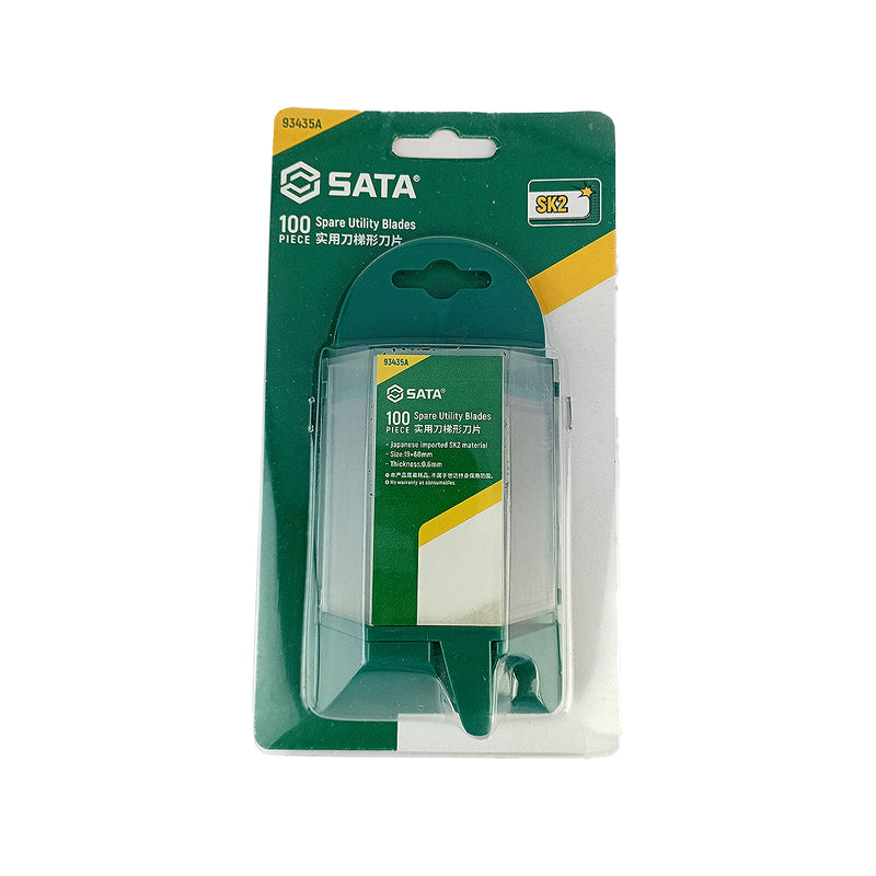 100件套实用刀梯形刀片 SATA 93435A