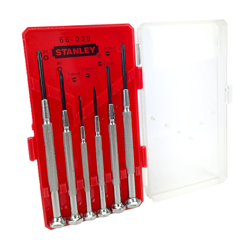 Tua vít bộ cán sắt 6pc Stanley STHT66039-8