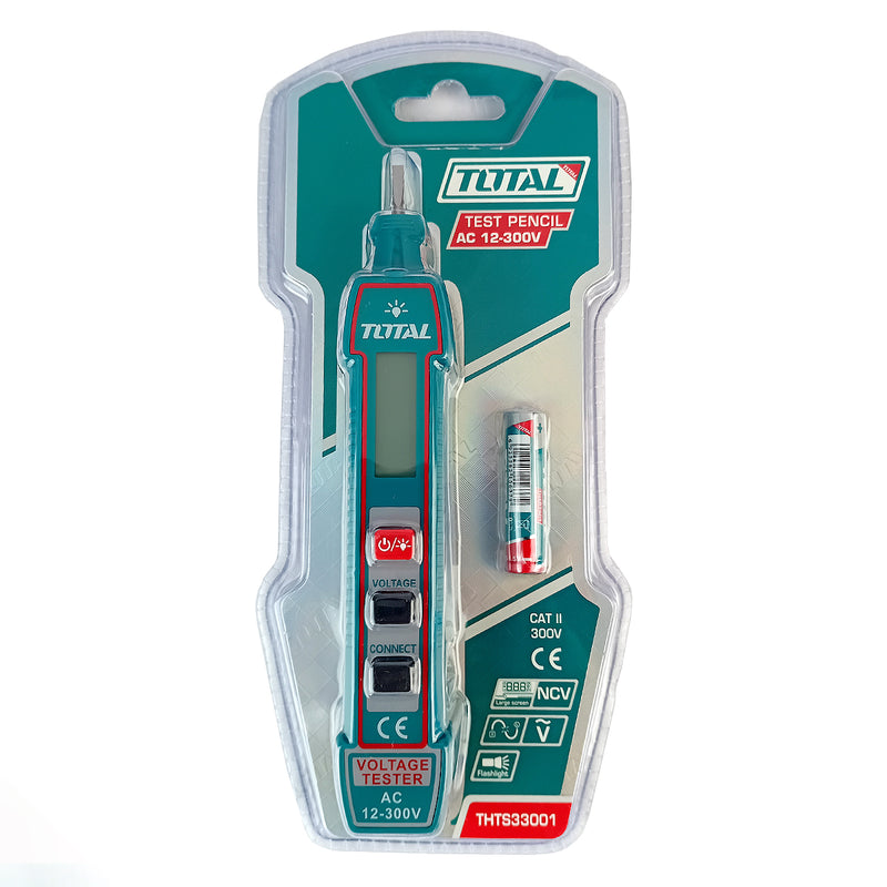 Bút thử điện kỹ thuật số AC 300V Total THTS33001
