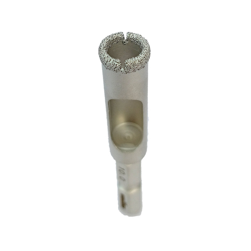 Mũi khoan kim cương, khoan gạch men và đá granite Unika DJW, đuôi lục giác 6.35mm, số từ 5mm - 35mm (mã DJW)