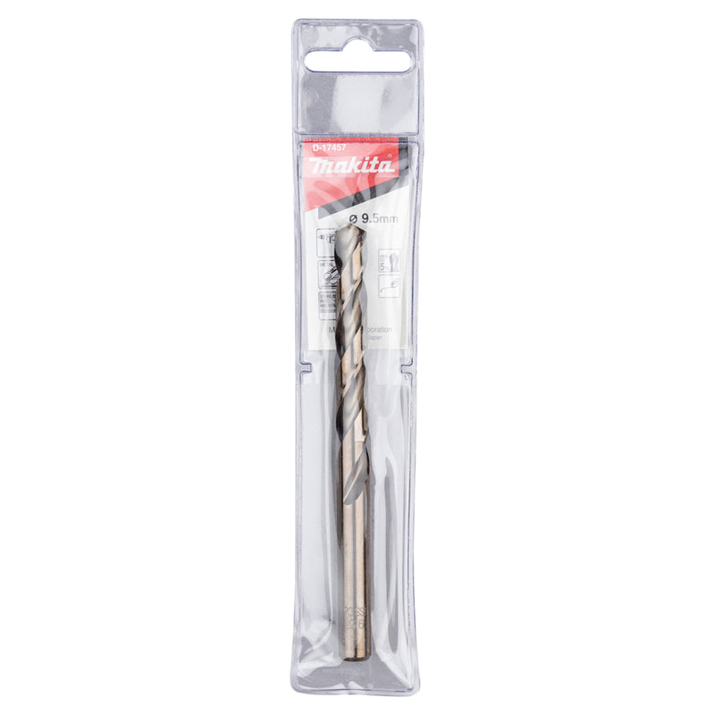 Mũi khoan Inox HSS-Co 5% Makita, đuôi tròn, kích thước từ 1.5mm - 13mm