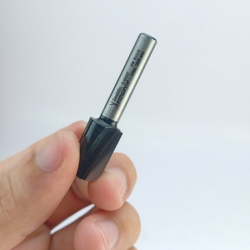 Mũi phay rãnh chữ U hệ inch Makita cốt 1/4 inch, đường kính hiệu dụng từ 1/2 inch - 3/8 inch ( Cấp 2 sao )