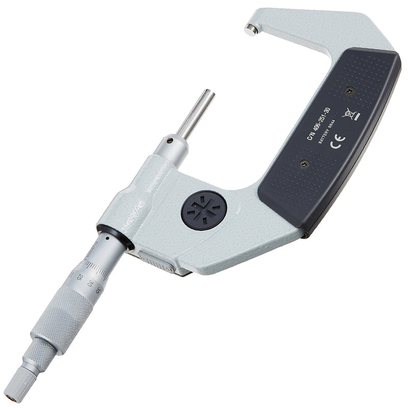 Panme điện tử Mitutoyo Series 406 - Non-rotating Spindle Type Micrometers. Trục đo không xoay, Có cổng SPC xuất dữ liệu