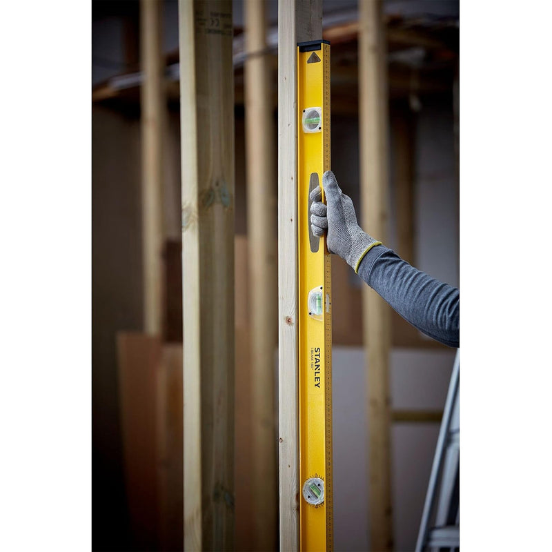 Thước thủy I-Beam 180° Stanley chiều dài từ 400mm - 1000mm