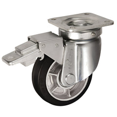 Bánh cao su (Rubber wheel) / Niềng nhôm, bạc đạn (Aluminium rim / Bearing)