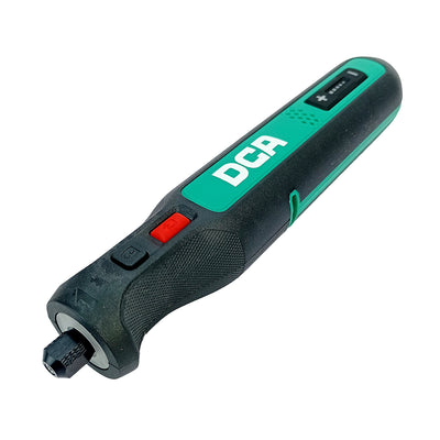 Máy mài khuôn mini dùng pin 4V DCA ADSJ0801E cốt 3.2mm, sạc type C