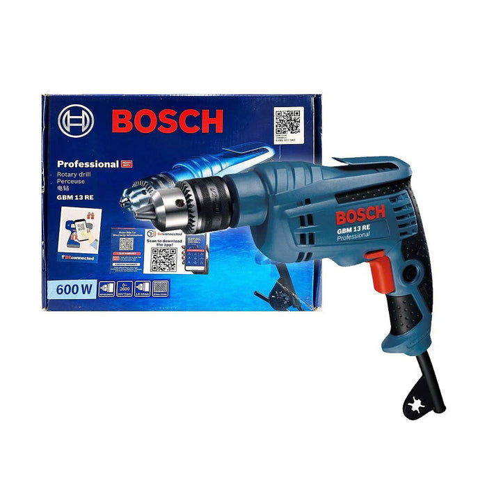 Máy khoan Bosch GBM 13 RE, công suất 600W, đầu khoan 13mm, mã số 06014775K0