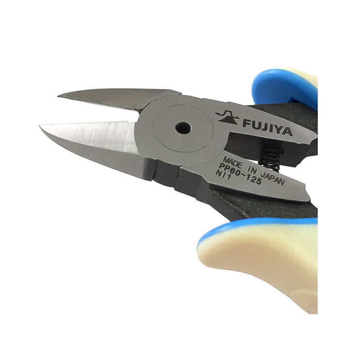 Kìm cắt cạnh Fujiya PP60-125/150 Series có lò xo trợ lực, kích thước từ 125mm ~ 150mm. Tiêu chuẩn RoHS