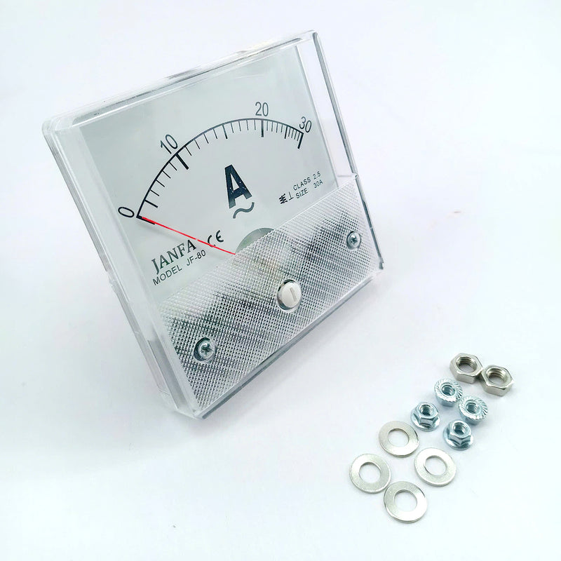 Đồng hồ đo ampe xoay chiều Janfa JF-80, dòng AC từ 30A - 100A