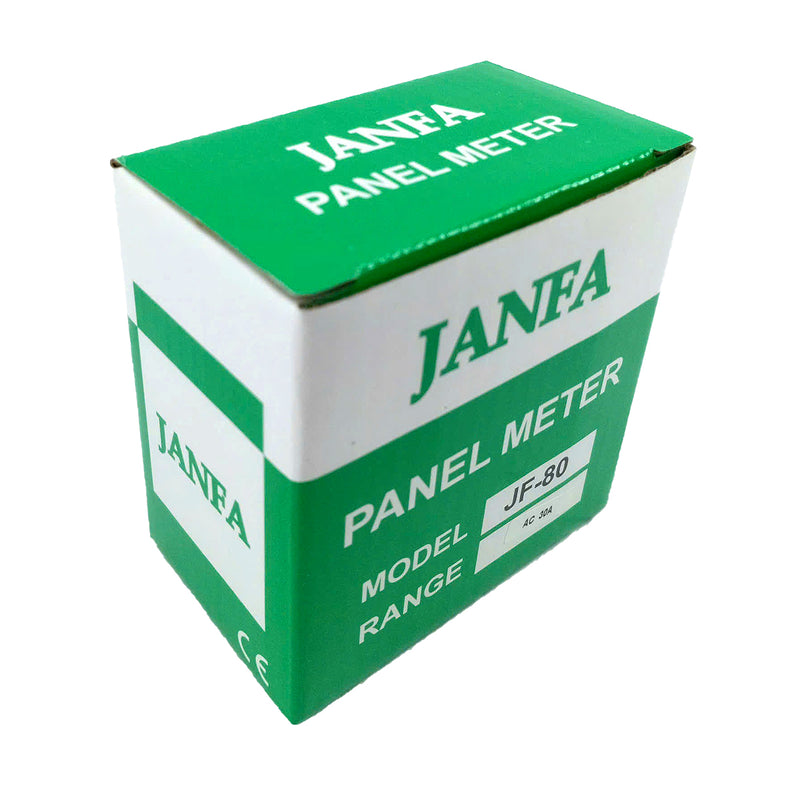 Đồng hồ đo ampe xoay chiều Janfa JF-80, dòng AC từ 30A - 100A