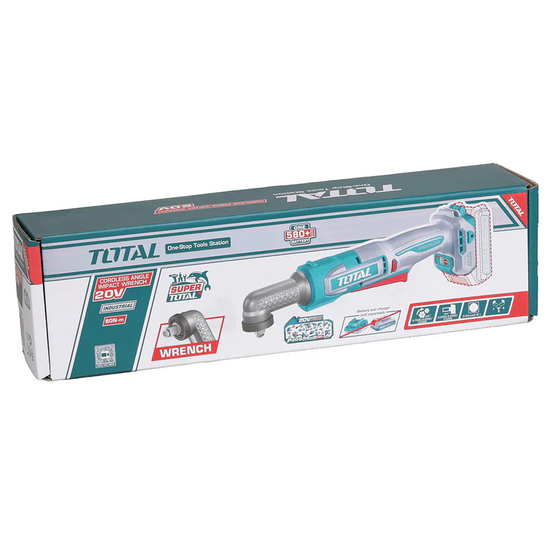 Máy siết bu lông góc Total TAIWLI208 dùng Pin 20V, cốt 3/8 inch