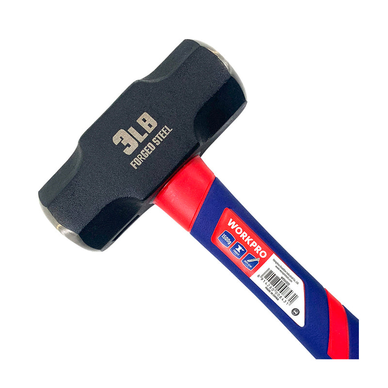 Búa tạ (búa đá) cán ngắn bằng nhựa sợi thuỷ tinh Workpro