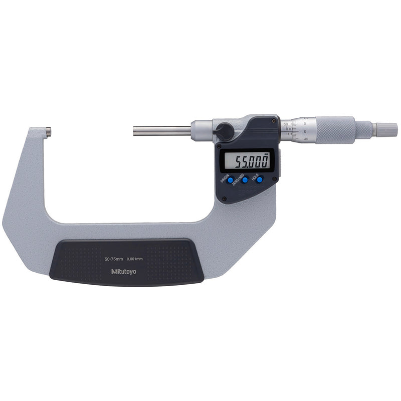 Panme điện tử Mitutoyo Series 406 - Non-rotating Spindle Type Micrometers. Trục đo không xoay, Có cổng SPC xuất dữ liệu