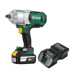 SATA 51075C: Thân máy + 01 Pin 5.0Ah (SATA 51528) + 01 sạc (SATA 51505)
